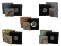 Australië 5x ½ Dollar 2021 Dreaming Down Under